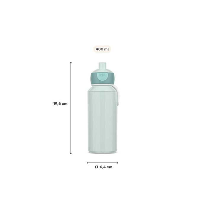 Pop-up Trinkflasche Campus 400 ml Unicorn Glow - Mepal Pop-up Trinkflasche Campus 400 ml Unicorn Glow - Mepal