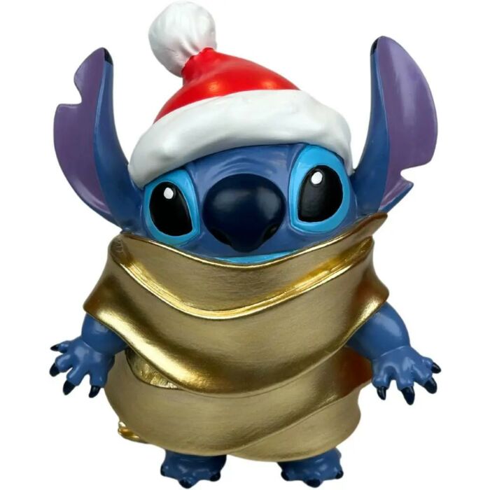 Weihnachtsfigur Stitch mit Weihnachtsmütze 20 cm - Disney