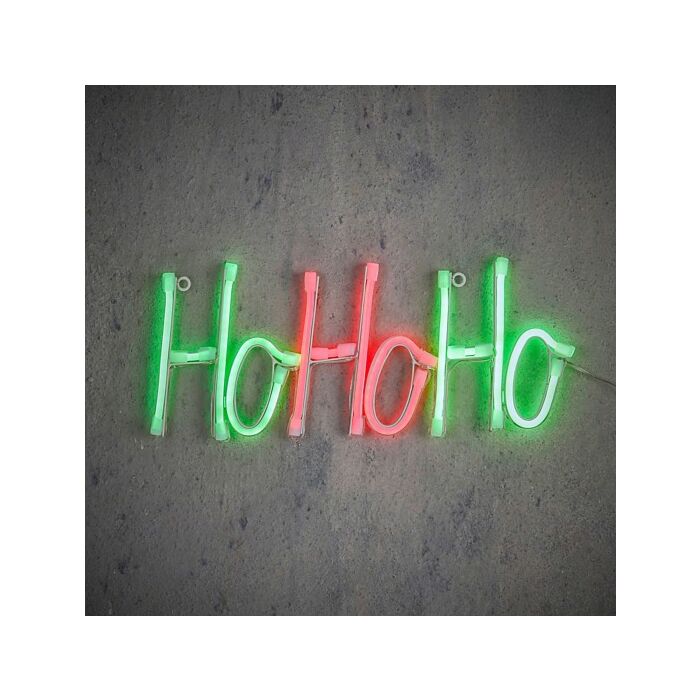 Neonlicht Hohoho LED grün 38 cm -Luca Lighting Neonlicht Hohoho LED grün 38 cm -Luca Lighting
