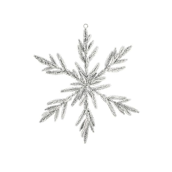 Schneeflocke weiß Ø 50 cm -Mica Schneeflocke weiß Ø 50 cm -Mica