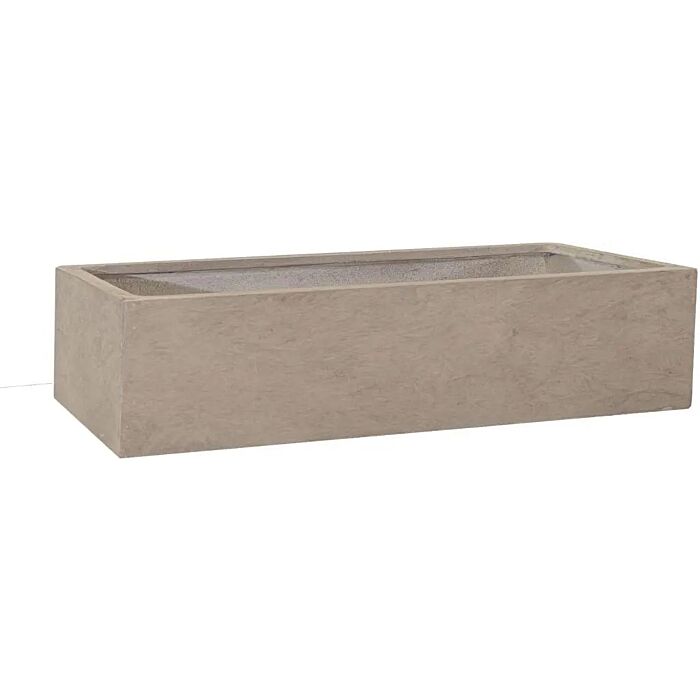 Blumentopf Clayfibre Balconybox Str Sand 60 cm - Mega Collections