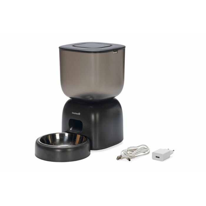 Smart-Futternapf Chris 3 Liter schwarz - Beeztees