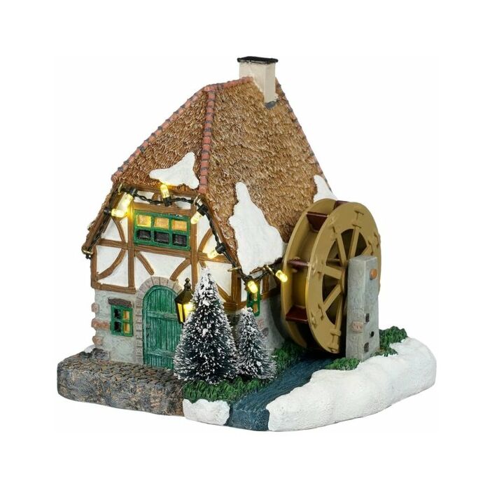 Water wheel house battery operated 14,5 cm - Luville