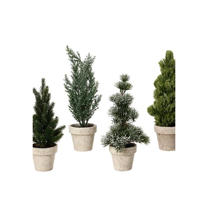 Mini Weihnachtsbaum grün 30 x 10 cm - Everlands Mini Weihnachtsbaum grün 30 x 10 cm - Everlands