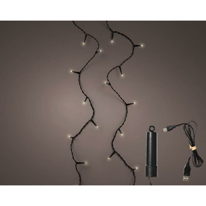 Duracharge Basic Lights 200 LED klassisch warm 15 Meter – Lumineo
