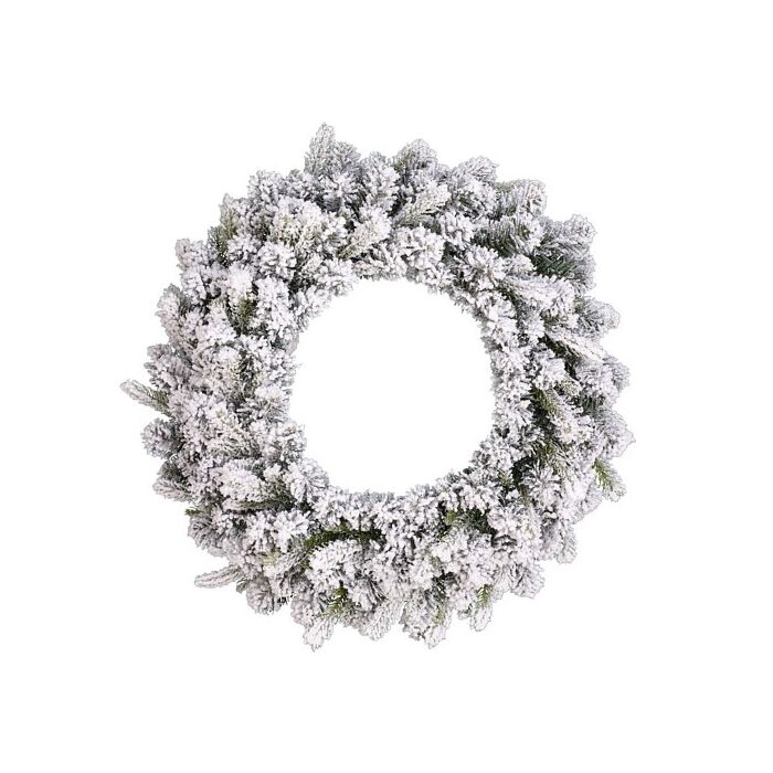 Kranz Grimshaw frosted grün Ø 60 cm - Black Box Kranz Grimshaw frosted grün Ø 60 cm - Black Box