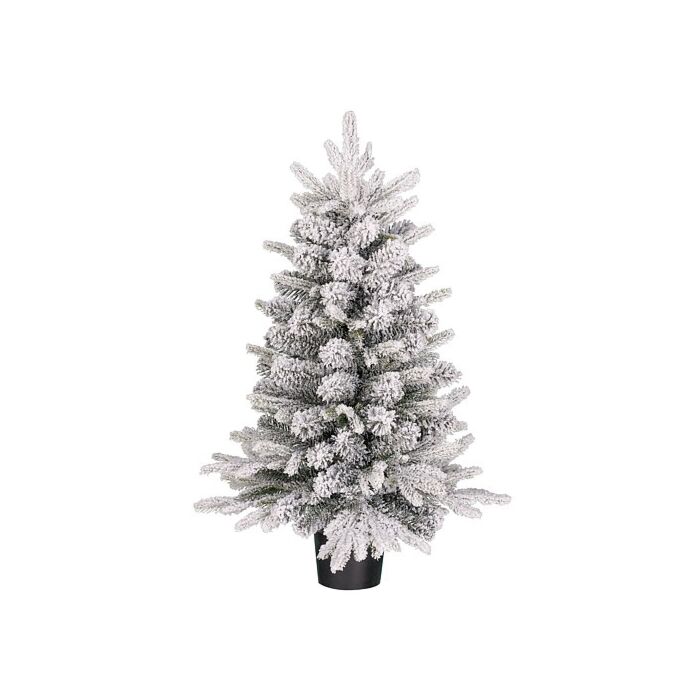 Weihnachtsbaum Grimshaw mit burlap frosted grün 90 cm - Black Box Weihnachtsbaum Grimshaw mit burlap frosted grün 90 cm - Black Box