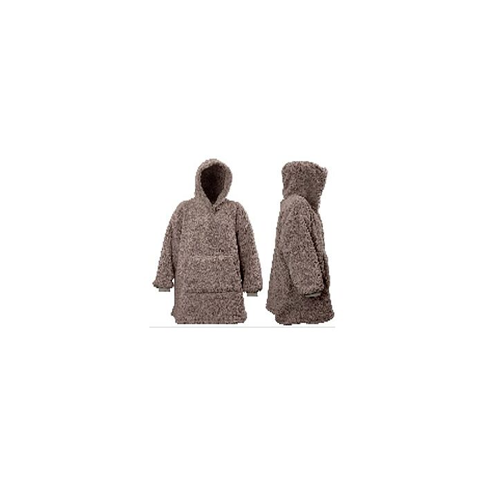 Hoodie Teddy 70 x 50 x 87 cm taupe - Unique Living Hoodie Teddy 70 x 50 x 87 cm taupe - Unique Living
