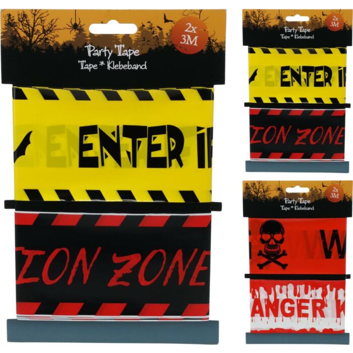 Halloween-Kordel 3 Meter 2er-Set Halloween-Kordel 3 Meter 2er-Set
