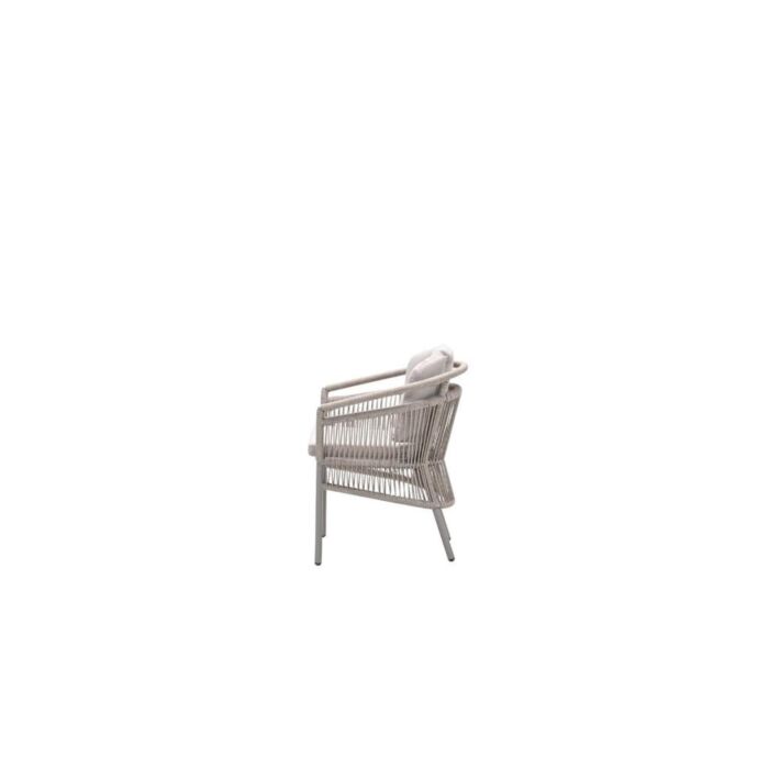 Dining Stuhl Prato Taupe Rope Dakar Sand – Garden Impressions