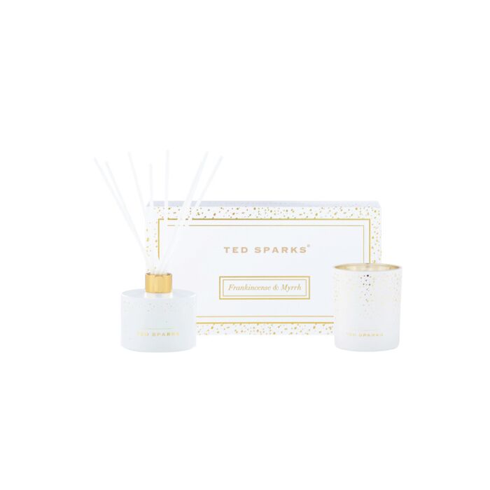 Gift Set Candle & Diffuser Frankincense & Myrrh - Ted Sparks