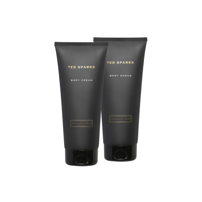 Gift Set Showergel & Bodycream Patchouli & Musk - Ted Sparks