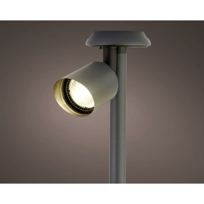 Solarbeleuchtung Spotlight Edelstahl steady 17 cm