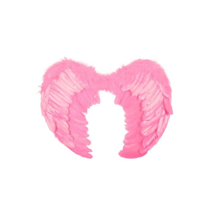 Engelsflügel 55 x 40 Federn rosa