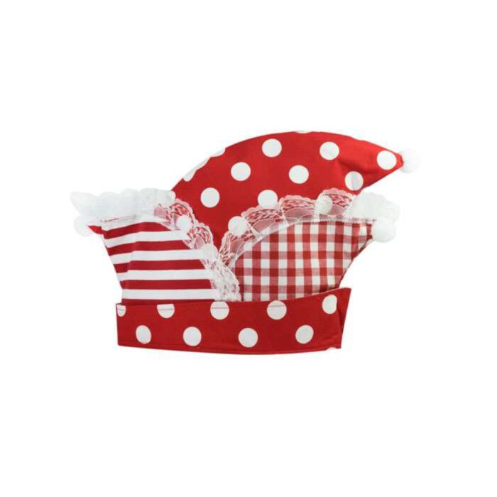 Karnevalsmütze rot weiß