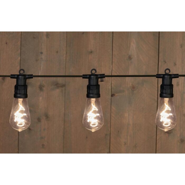 Partybeleuchtung 10l/l10m spiral warmweiß