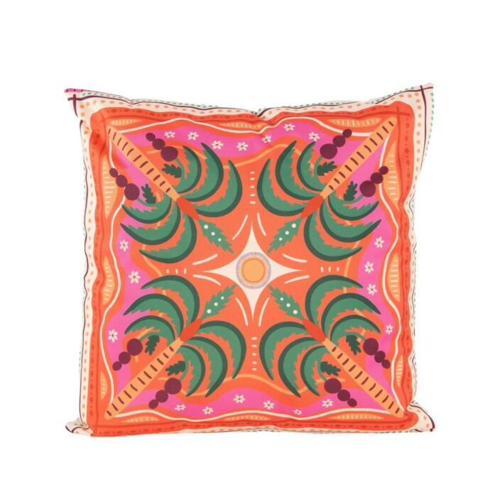 Außenkissen Palme farbig 45 cm Außenkissen Palme farbig 45 cm