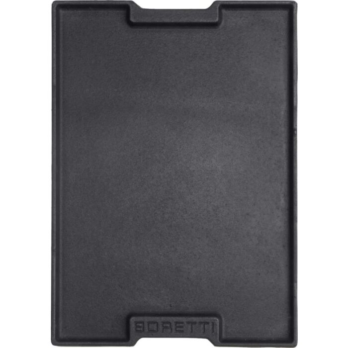 Boretti Grillplatte schwarz 42 x 30 x 3 cm Boretti Grillplatte schwarz 42 x 30 x 3 cm