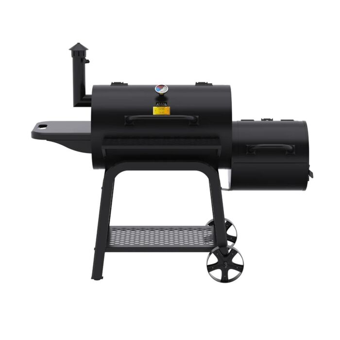 Patton Smoker Holzkohlegrill Oklahoma schwarz