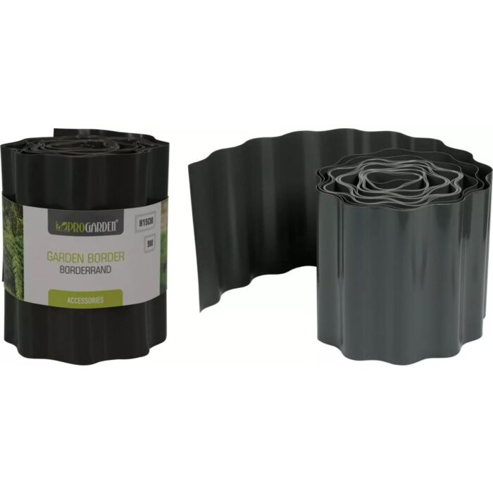 Gartenrand PE Grau 9 Meter x 15 cm – Pro Garden Gartenrand PE Grau 9 Meter x 15 cm – Pro Garden