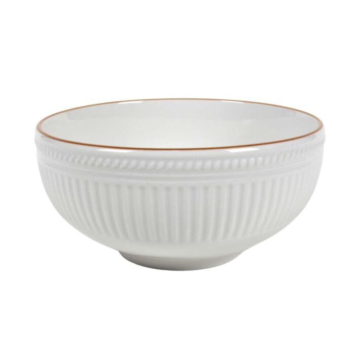 Schale Akita Camel Weiß Ø 15 cm