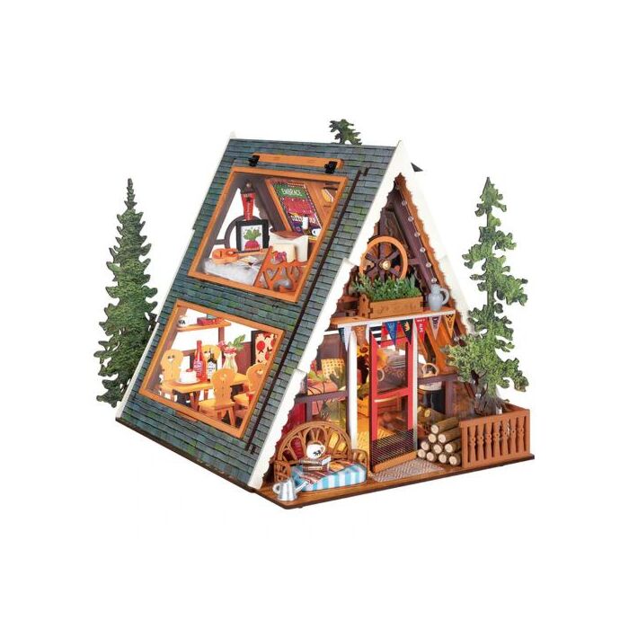 Bausatz A-Frame Cabin - Robotime Bausatz A-Frame Cabin - Robotime