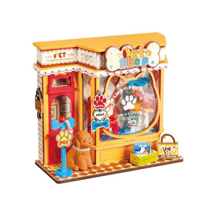 Bausatz Pawfect Pet Shop - Robotime