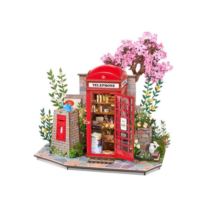 Bausatz Blossom Book Booth - Robotime Bausatz Blossom Book Booth - Robotime