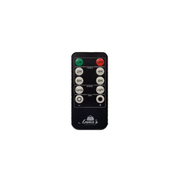 Fernbedienung für LED-Kerzen mit Timer und Dimmer – Anna's Collection