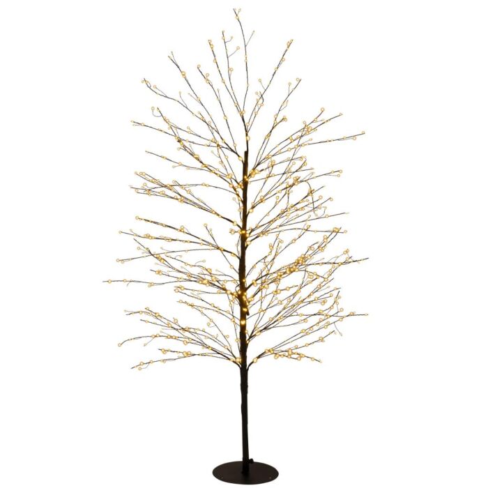 LED Baum Flash Classic Warm 150 cm Schwarz - Anna's Collection