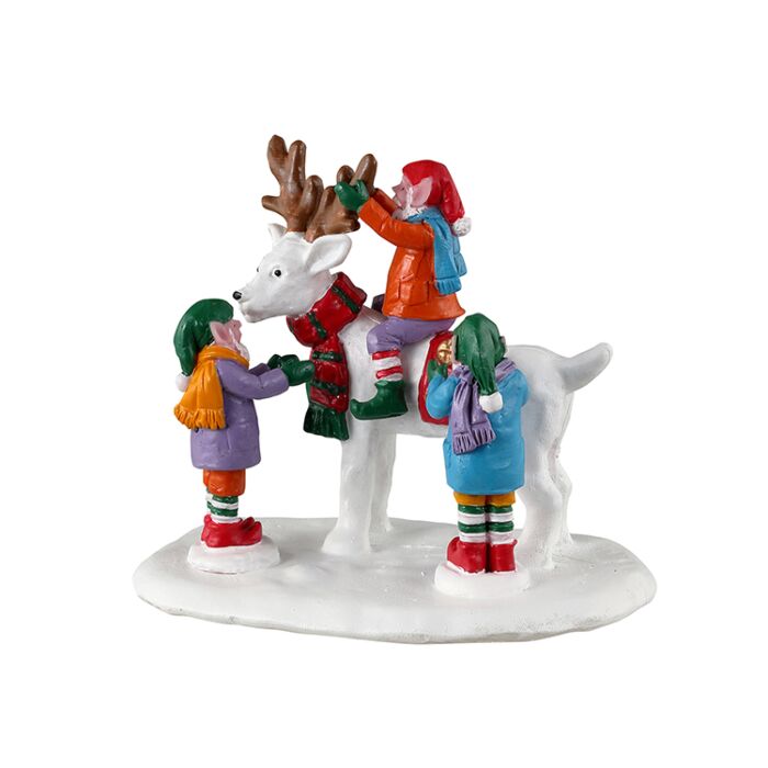 Lemax Reindeer Snowman Lemax Reindeer Snowman