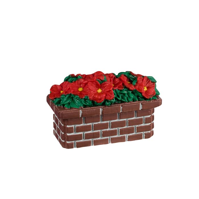 Lemax Poinsettia Planter