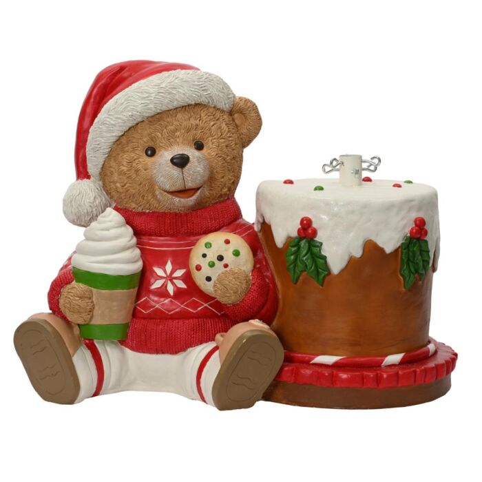 Weihnachtsbaumständer Christmas Bear 75,5 cm - Everlands
