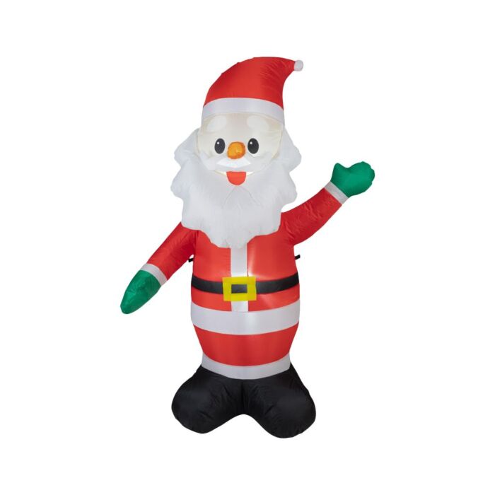 LED Aufblasbarer Weihnachtsmann mit Beleuchtung 180 cm - Lumineo LED Aufblasbarer Weihnachtsmann mit Beleuchtung 180 cm - Lumineo