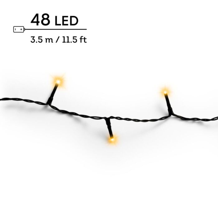LED Durawise Basic Beleuchtung Klassisch Warm 3,5 m 48 LED - Lumineo LED Durawise Basic Beleuchtung Klassisch Warm 3,5 m 48 LED - Lumineo