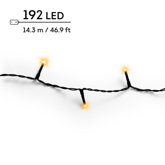 LED Durawise Basic Beleuchtung Klassisch Warm 14,3 m 192 LED - Lumineo LED Durawise Basic Beleuchtung Klassisch Warm 14,3 m 192 LED - Lumineo