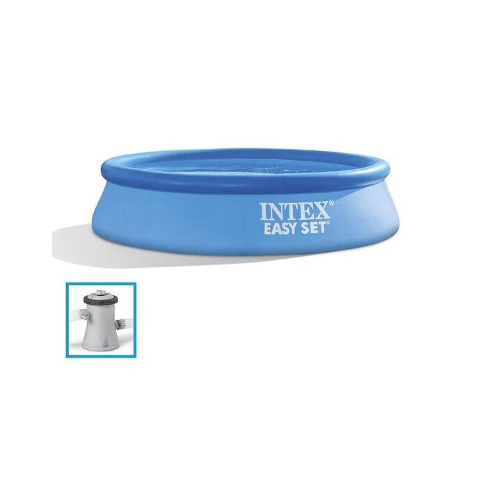 Easy Set-Pool 244 x 61 cm mit Filterpumpe – Intex Easy Set-Pool 244 x 61 cm mit Filterpumpe – Intex