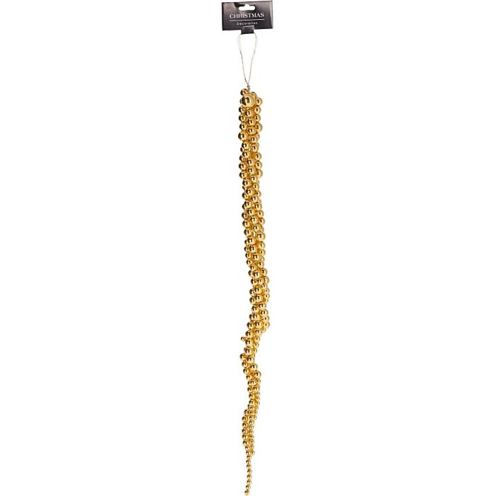 Perlen Hängedekoration Gold 43 cm Perlen Hängedekoration Gold 43 cm