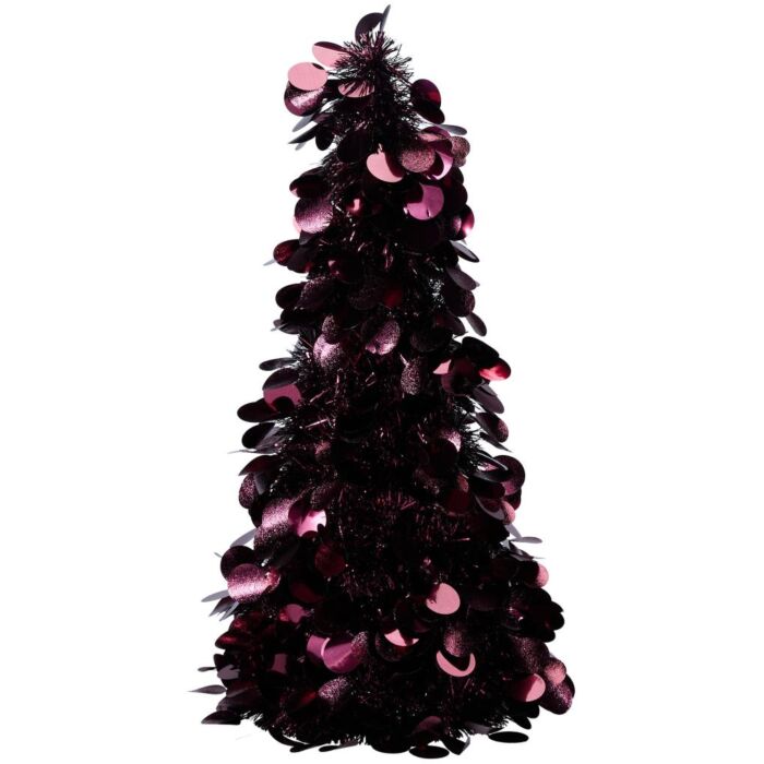 Tinsel Baum Bordeaux 46 cm Tinsel Baum Bordeaux 46 cm