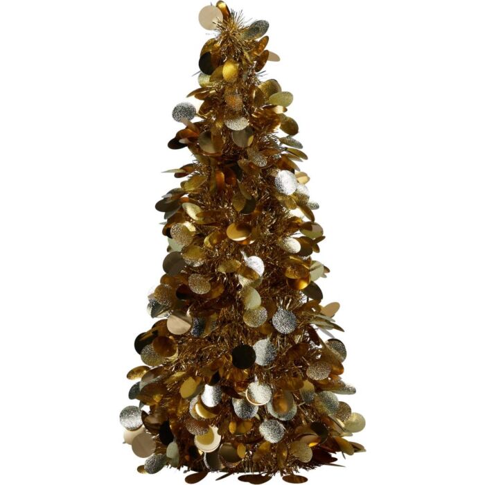 Tinsel Baum Dunkelgold 46 cm Tinsel Baum Dunkelgold 46 cm