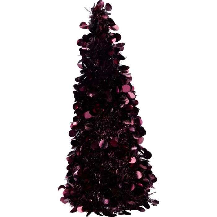 Tinsel Baum Bordeaux 60 cm