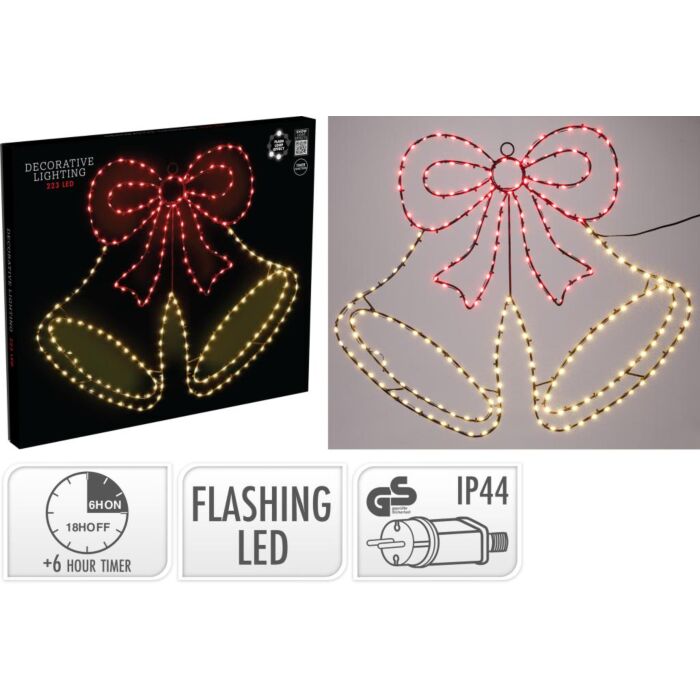 LED Weihnachtsglocke Flash 60 cm LED Weihnachtsglocke Flash 60 cm