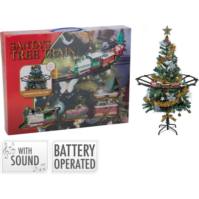 Weihnachtszug Batteriebetrieben 23-teilig