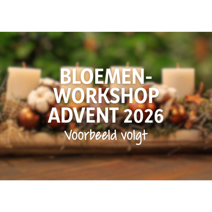 Bloemenworkshop advent 2026 main product photo