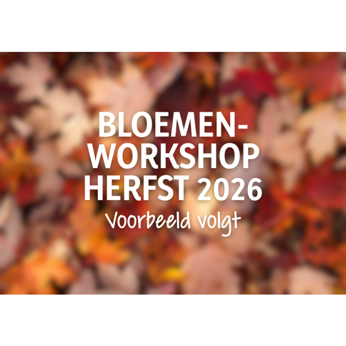 Bloemenworkshop herfst 2026 main product photo
