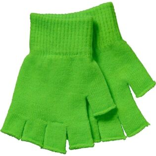 Fingerlose Faschingshandschuhe Kinder fluor-gr&uuml;n - Apollo