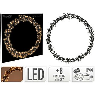 LED-Ring 500 LED warmweiß Ø 58 cm