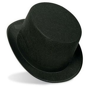 Zylinder schwarz sort Gr&ouml;&szlig;en 58 cm