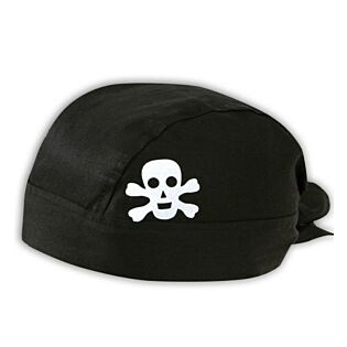 Piraten-Bandana schwarz