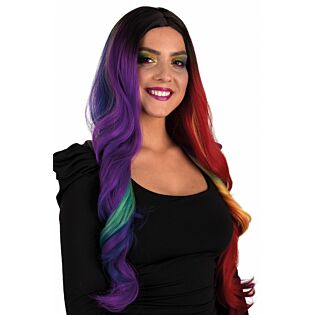 Selena lange Per&uuml;cke mit Regenlocken